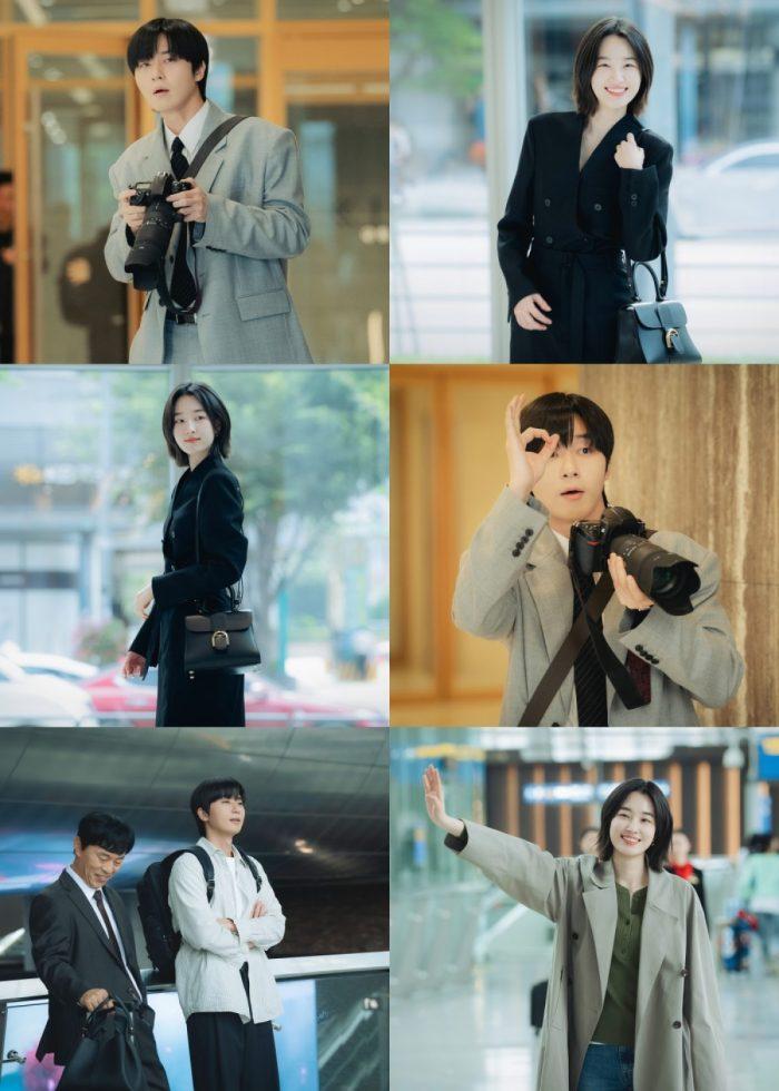 경도를 기다리며 8회 박서준, 원지안 전용 포토그래퍼 변신…특급 외조