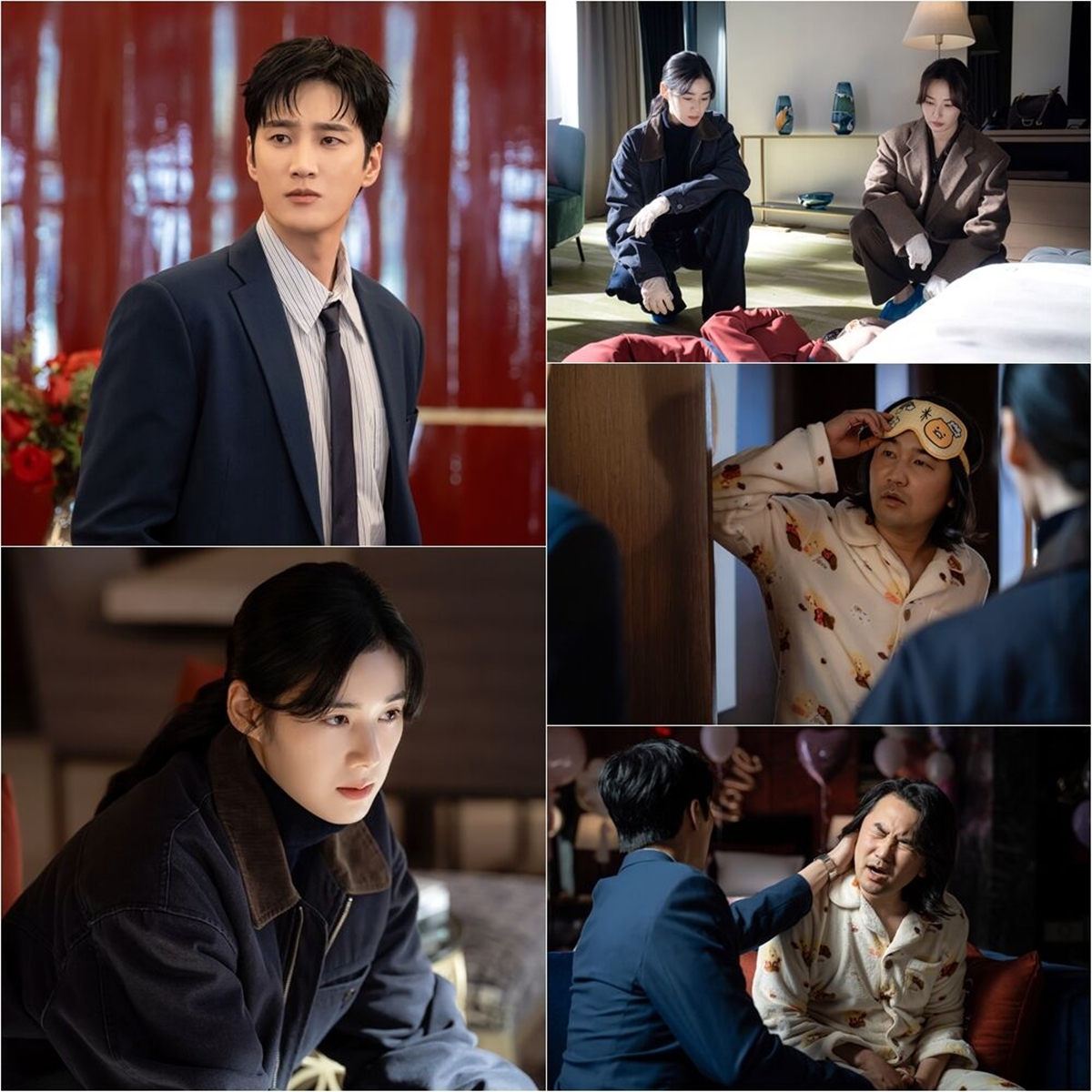 재벌X형사2 5회 '로즈버드 호텔 709호' 직원 사망, 화이트데이 치정사
